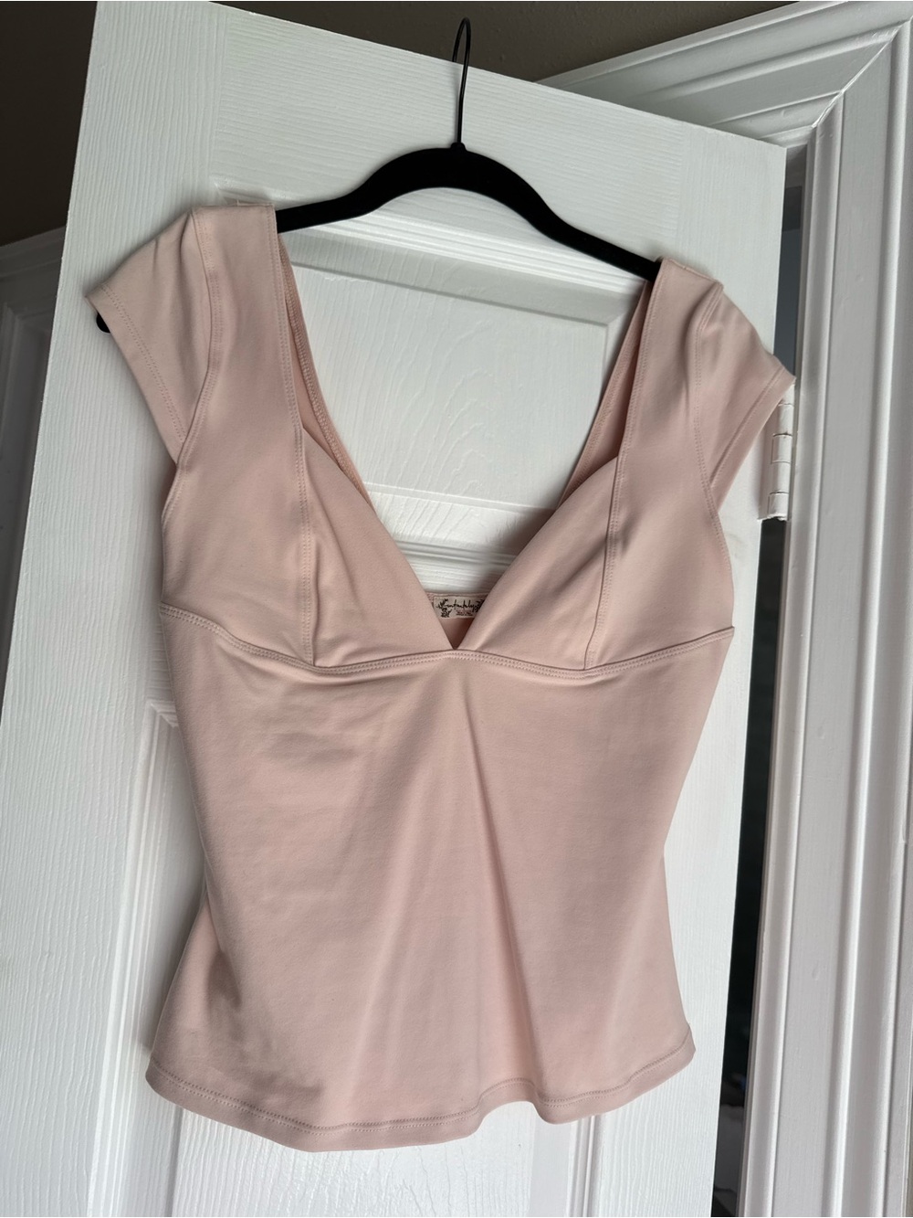 Pink Free People Tank Top